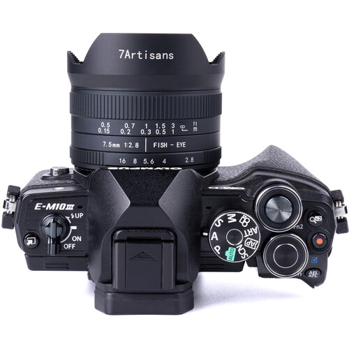 7Artisans 7.5mm f/2.8 II Fisheye za m4/3 bajonet - 8